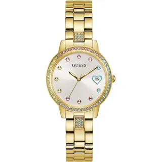 GUESS GW0657L2 Damenuhr Three of Hearts 34mm 1ATM