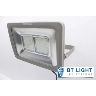 50W LED Fluter modern und Slim Gehäuse, LED Außenstrahler, Scheinwerfer, IP65 (LED farben: WW warmweiß)