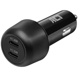 ACT Zigarettenanzünder USB C, 45W (PD 25W + PD20W) - AC2200