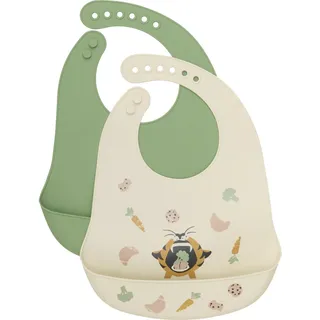 Celavi Silicon Bib (2-pack) loden frost (9211) ONESIZE