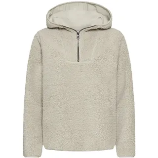 camel active Damen Kapuzenpullover aus Teddyfleece Eukalyptus, Womenswear-M