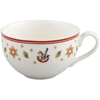 Villeroy & Boch Toy's Delight Tasse, 200 ml, Premium Porzellan, Weiß/Rot