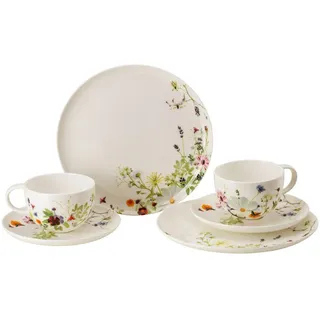 Rosenthal Brillance Grand Air Kaffeeservice 6-tlg. mehrfarbig/floral