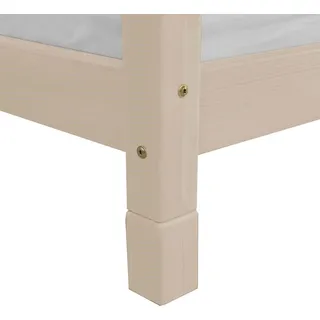 6 Bettfüße 10 cm FOOT beige - Beige