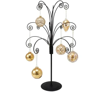 HOHIYA Weihnachtsbaum, Weihnachtsbaum, Metall, fur Hunde, Katzen, mit Draht, 51 cm