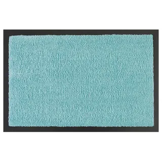 andiamo Fußmatte Venus - Schmutzfangmatte für den Hauseingang - flexibel einsetzbar als Fußmatte innen, Fußabtreter im überdachten Außenbereich oder als Schuhmatte 80 x 120 cm Türkis