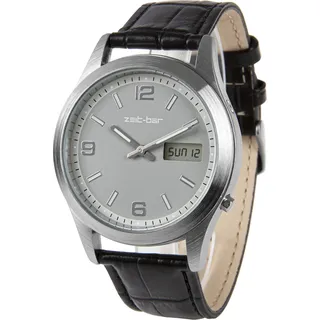 Zeit-Bar Funk-Armbanduhr Herren, mit Datums- und Wochentaganzeige