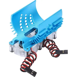 Doppellüfter Motorkühlkühler Twin Kühlkörper 40‐42 mm für 1/8 RC Carblue