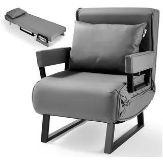 Makika Schlafsessel Rio klappbar - in Grau