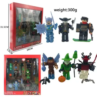 Roblox Avatar Figuren Set Spiel Periphere Robot Overseer PVC Figur Sammeln Model#02 - Kriegsfigur Set