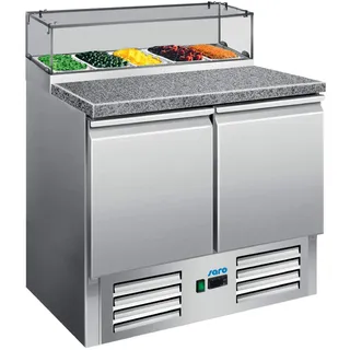 Saro Pizzatisch mit Glasaufsatz Modell Ps 200 G,