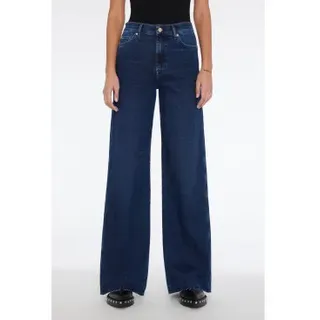 7 For All Mankind für Damen. JSP0A910LC Blaue High-Rise-Flared-Jeans (31), Lässig