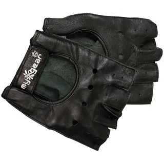 ein halb Finger Handschuhe Half Finger Leder GröàƒŸe m