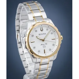 BULOVA Marine Star Quarz Edelstahl 38 mm 98P227