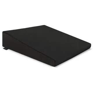 Brandsseller Sitzkeilkissen Stuhlkissen Autositzkissen Bürostuhlkissen - 38 cm x 38 x 8/2 cm Schwarz