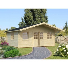 Bild von Gartenhaus Helena 18,6 m2 - 70 mm Grau