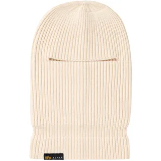 Alpha Industries Label Balaclava Weiß