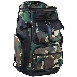 Bag Street Herren Rucksack Sporttasche Synthetik grün schwarz 30x45x25 OTJ616G - Grün