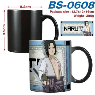 Naruto Akatsuki Obito Thermoeffekt Tasse Ceramic Kaffee Tee Milch Becher Magische Mug - Sasuke Uchiha