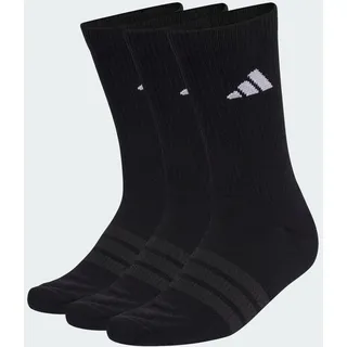 adidas Cushioned Sportswear Crew Socken 3er Pack Schwarz/Weiß 37-40