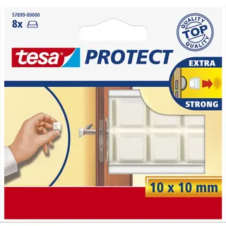 Tesa Schutzpuffer quadratisch Weiß
