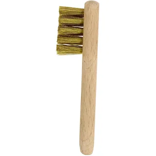 Bitto Reinigungsbürste 12 cm Metall Gold