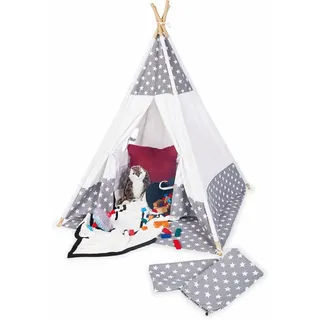 Pinolino Spielzelt Tipi „Jakara“, grau