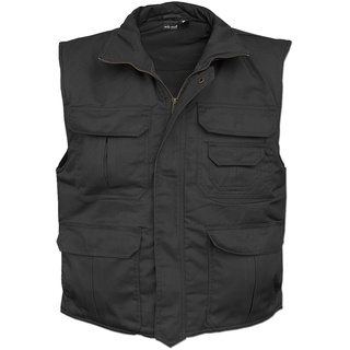 Mil-Tec Ranger Weste, Schwarz, 4XL