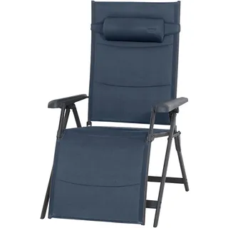 Siena Garden Campingrelaxliege Liegestuhl 50 x 91 x 120 cm blau
