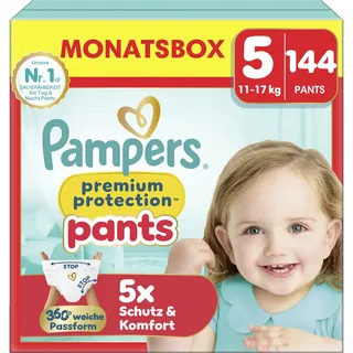 Pampers Premium Protection Pants Gr. 5 (11-17 kg) 144 St.