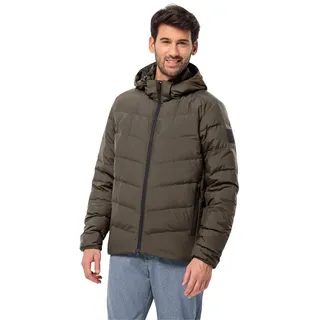 Jack Wolfskin Herren Colonius Jkt M Daunenjacke, Cold Coffee, XXL EU