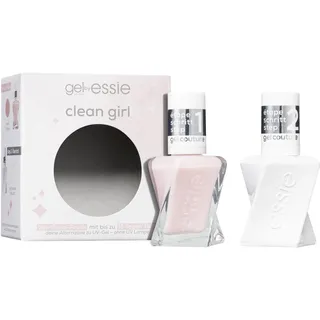 essie Gel Couture Set Clean Girl (Nr. 00 Top Coat, Nr. 10 Sheer Fantasy)