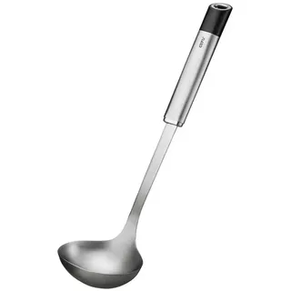 Schöpflöffel GEFU "PRIMELINE", silber, B:6,8cm, Edelstahl 18/10, Kunststoff, Kochlöffel, Schöpflöffel, ergonomisch