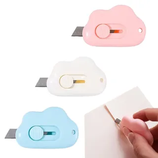 Fc'Noqgn 3 Stücke Mini Cloud Utility Messer brieföffner edel brieföffner Papierschneideröffner Für Briefkasten Verpackung Schneidschule