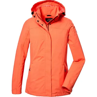 KILLTEC Damen Funktionsjacke/Outdoorjacke mit abzippbarer Kapuze KOS 42 WMN JCKT, koralle, 36,