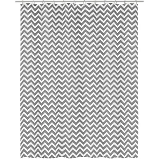 Kleine Wolke Zack Duschvorhang PEVA Schiefer, 120x200 cm