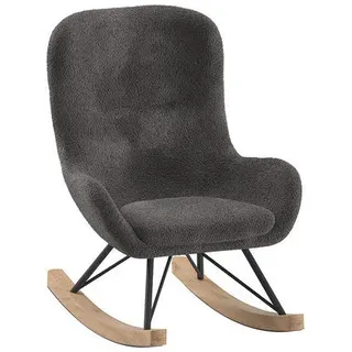 Vipack Rocking_Chair, Metal_Beech_Foam, Anthrazit