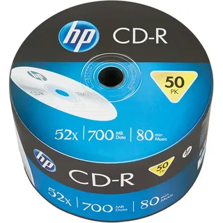HP CRE00070 CD-Rohling 700 MB 52x 50 Stück