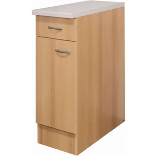 Flex-Well Unterschrank Nano 30 x 85 x 60 cm Buche