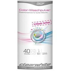 clearwhite Colorwaschpulver Runddose - für bis zu 40 Waschgänge