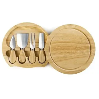 IBILI Käsemesser-Set, Edelstahl/Holz, metallisch, Einheitsgröße