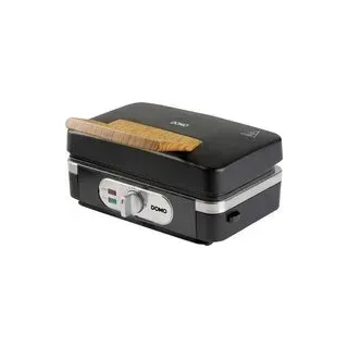 DOMO SANDWICH-WAFFEL-GRILL 3-IN-1 INKY BLACK Sandwichmaker Schwarz