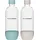 Jet-Flasche 2 x 1 l blau/beige