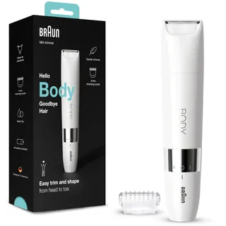 Braun Body Mini-Trimmer BS1000 weiß
