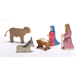 Ostheimer Heilige Familie II Holzfiguren Krippenfiguren 4040 Weihnachten 6 Teile