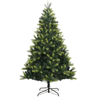 vidaXL Künstlicher Weihnachtsbaum Klappbar mit Ständer 180 cm