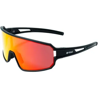 YEAZ Sportbrille »Sport-Sonnenbrille Black/Red SUNWAVE
