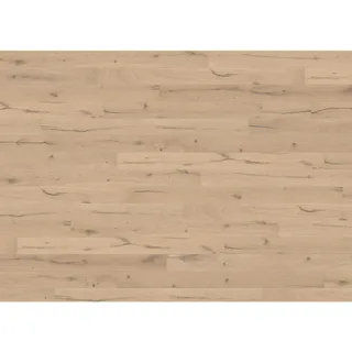 Living by Haro Parkettboden , Hellbraun , Holzwerkstoff , 3-Schicht , 18x220 cm , Blauer Engel, Pefc, Made in Germany , pflegeleicht, widerstandsfähig, abriebbeständig, für Fußbodenheizung geeignet, stuhlrollengeeignet , Teppiche und Böden, Bodenbeläge, Parkettböden, Landhausdiele