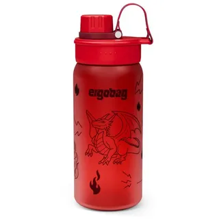 ergobag Trinkflasche Drache Rot 0,5 l