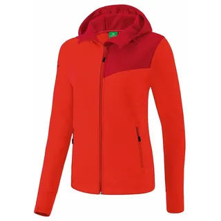 Erima Damen Performance Softshell Jacke, rot, 42